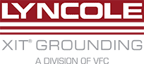 Una imagen del logotipo de conexión a tierra de LYNCOLE XIT.