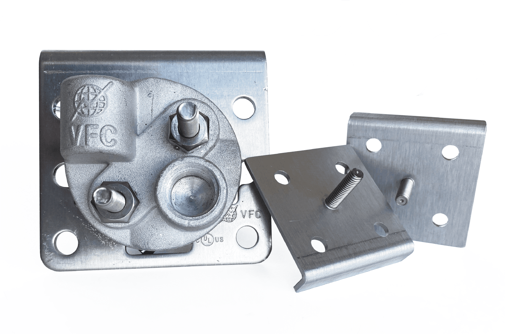 Photo of a Vertstick Fastening System for lightning protection systems.