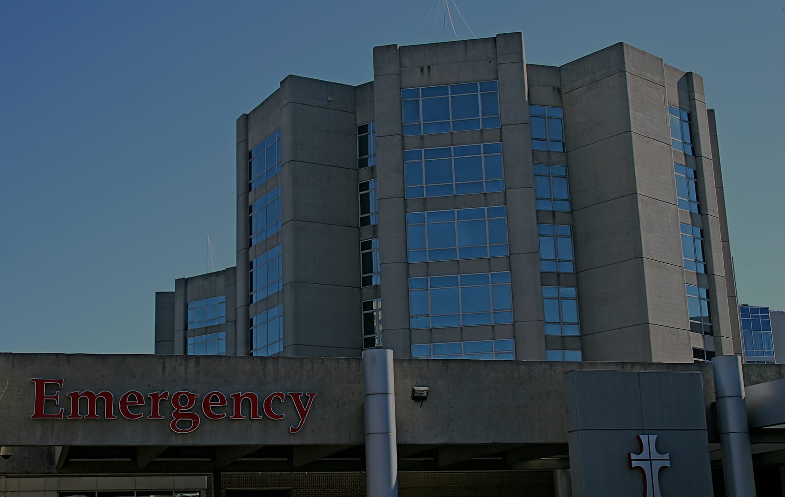A hospital that benefits from lightning protection for healthcare facilities.